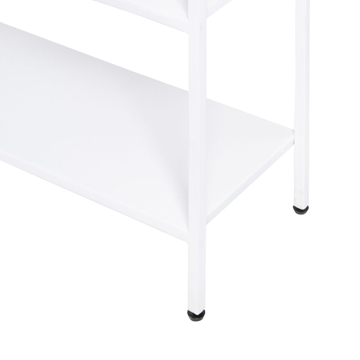 Regal SQUARE Metall Weiß 80 x 26 x 180 cm